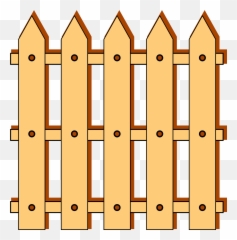 Wood Fence Clip Art - Clip Art Library Fence Clipart Emoji,Fencing Emoji