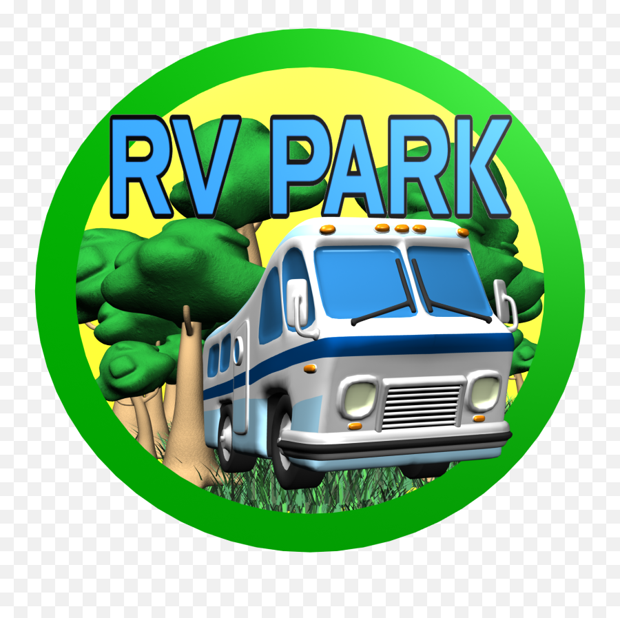 Rv Parks Clip Art - Clip Art Library Rv Park Cartoon Emoji,Rv Emoticon