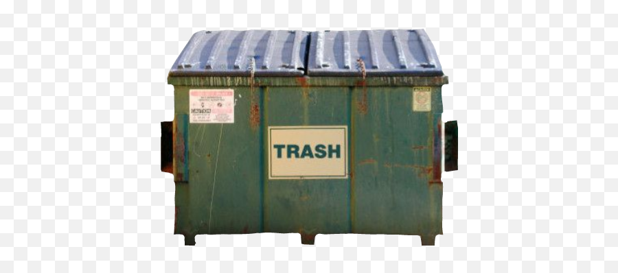 Trash Trash Garbage Aesthetic Grunge - City Dumpster Emoji,Garbage Can Emoji