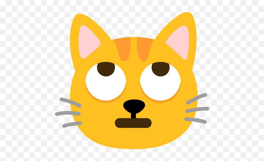Emoji Mashup Bot On Twitter Rolling - Eyes Kissing Pop Cat Gif,Cats Eye Emoji
