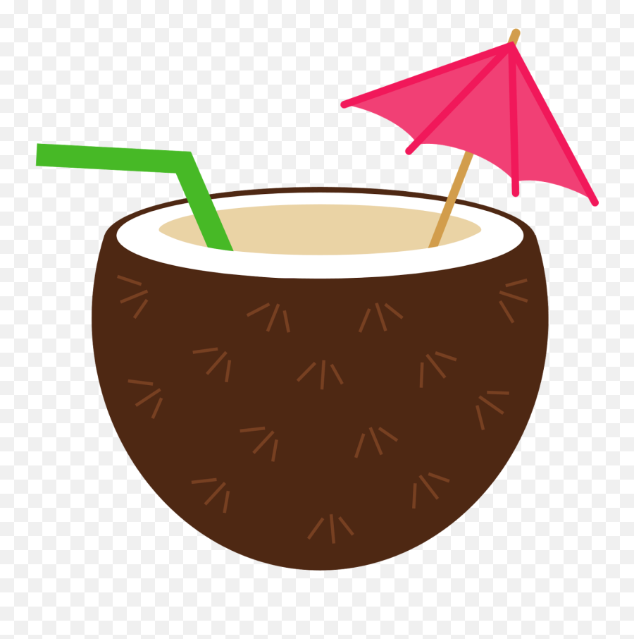 Tiki Clipart Beach Drink Tiki Beach - Brown Hairy And Wears Sunglasses Emoji,Tropical Drink Emoji