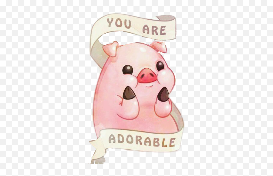 Cerdito Similar Hashtags - Kawaii Cerdito Png Emoji,Pig Kawaii Emoticon