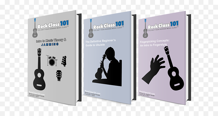 Rock Class 101 - The Best Online Ukulele Lessons Experience Book Cover Emoji,Emoticons Uke Chords