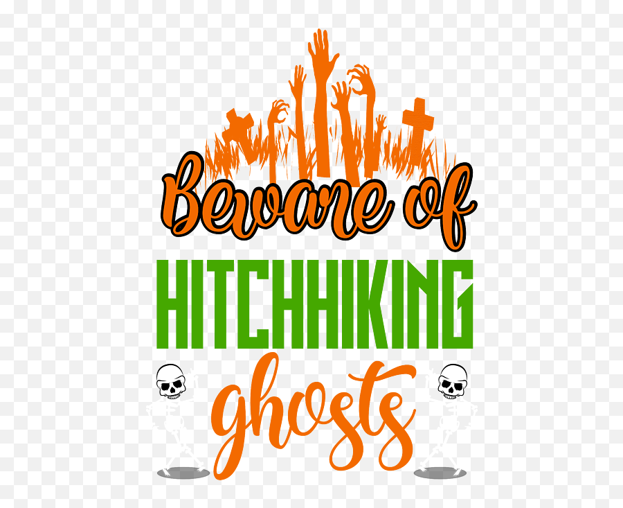 Funny Halloween Hitchhiking Ghosts - Dot Emoji,Hitchhiking Emoticon