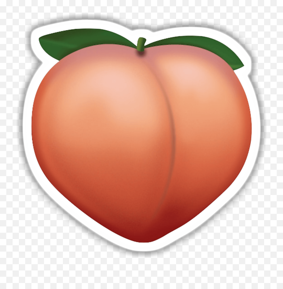 Emojistickers - Peach Emoji Sticker Png,World Emoji