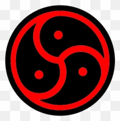 Triskelion Symbol Red - Triskele Tattoo Bdsm Emoji,Triskel Symbol Emoji