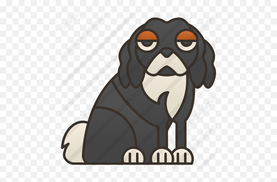 Cavalier King Charles Spaniel - Toy Dog Emoji,Cavalier King Charles Spaniel Sticker Emoji