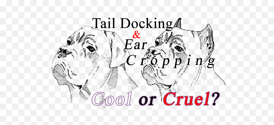 Tail Docking U0026 Ear Cropping - Pets U0026 Animals Forum Language Emoji,Ffxi Utsusemi Emoticons