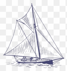 Blue Yacht Png Svg Clip Art For Web - Sailing Emoji,Sailboat Emoji Outline
