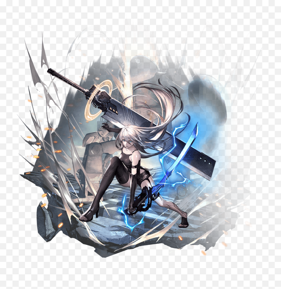 Last Cloudia X Nierautomata Collab Site - A2 Last Cloudia Emoji,Chara Emotions