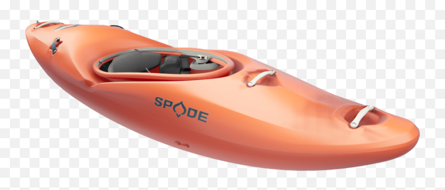 Spade Kayaks - Solid Emoji,Emotion Kayak Custer Orange