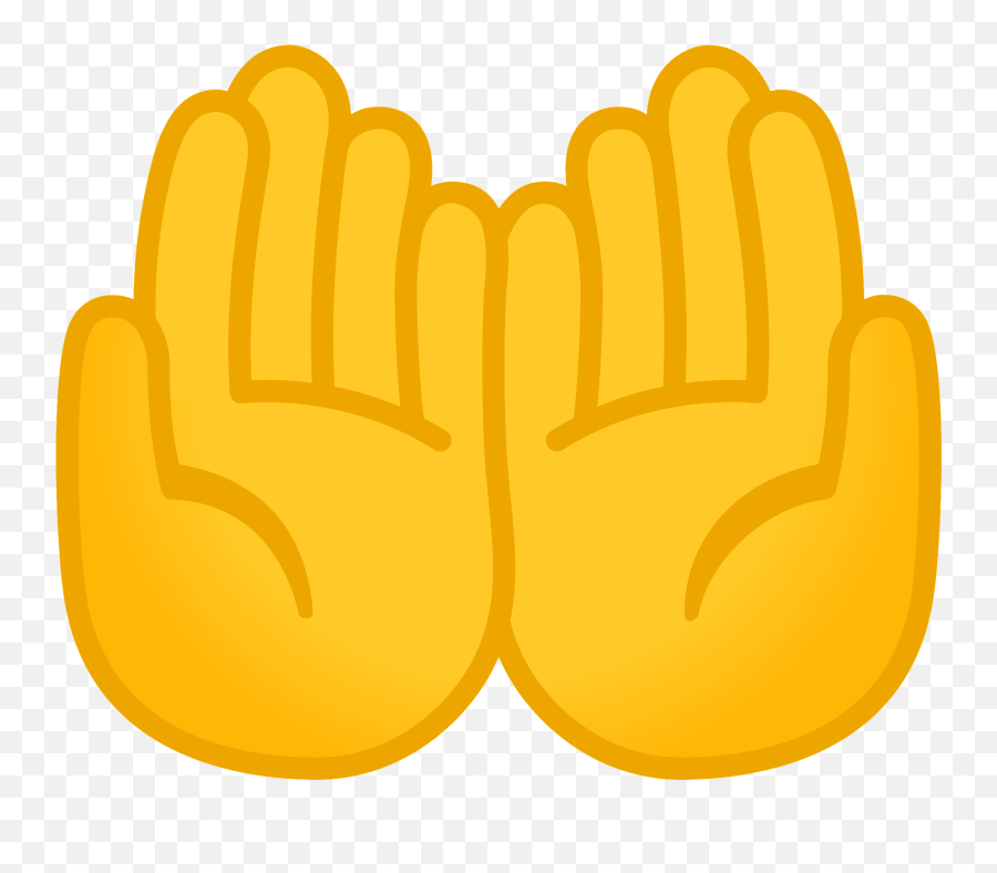 Palms Up Together Emoji - Clipart,Hands Up Emoji