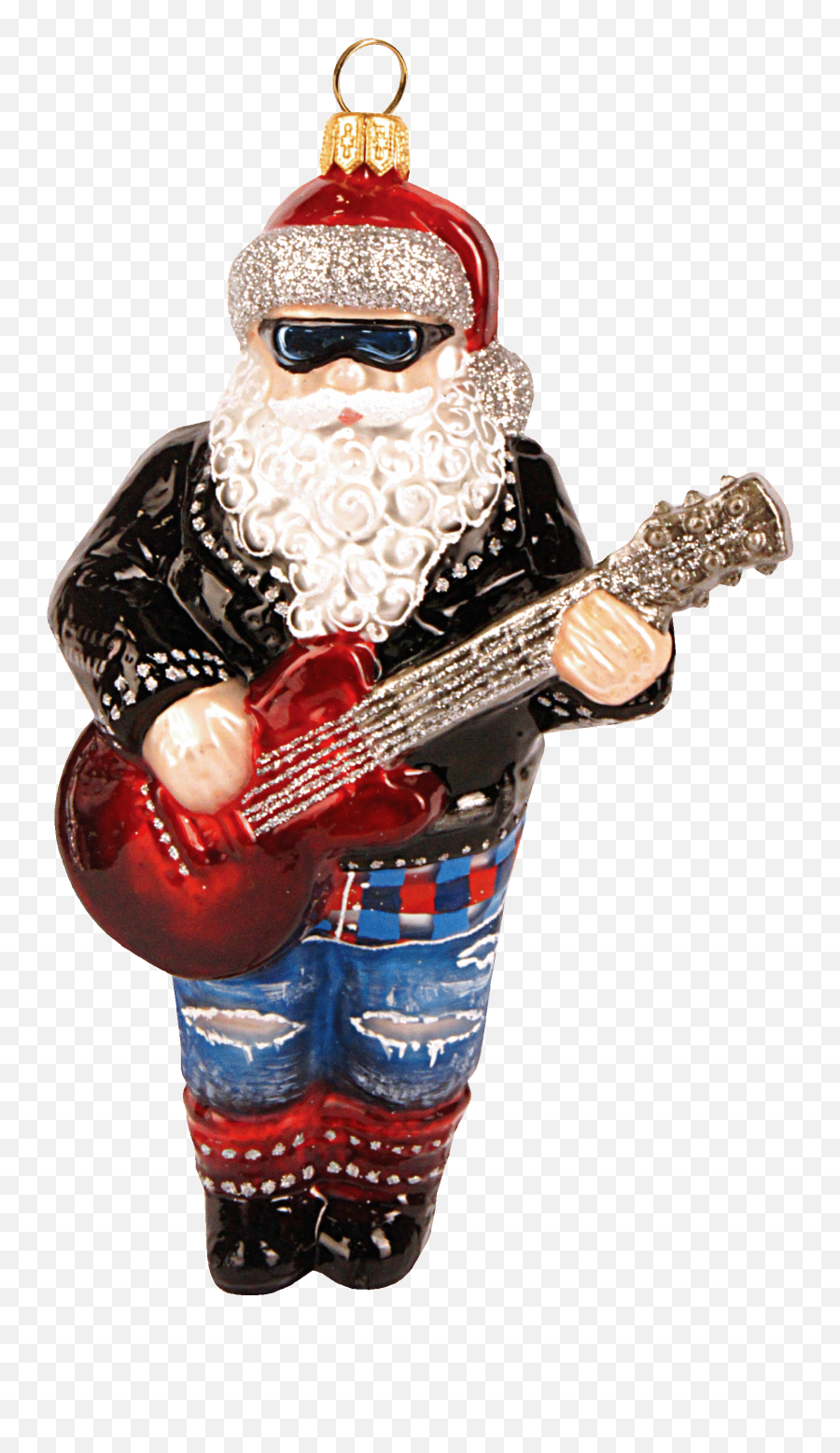 Rock Nu0027 Roll Santa Emoji,Emoticons Musical Instruments