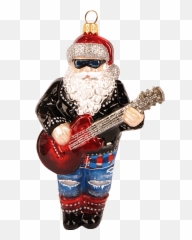 Rock Nu0027 Roll Santa Emoji,Emoticons Musical Instruments