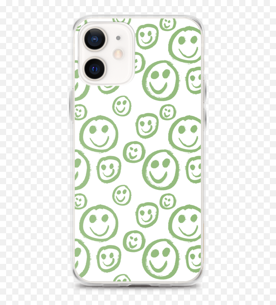 Green Smiley Face Iphone Case Emoji,Beautiful Morning, You're The Sun In My Morning Babe Kiki Emoticon