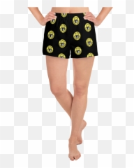 Be Kind Rewindu0027 Shorts U2013 Puppet Combo Store Emoji,Black Elastic Shorts With Cool Emoji With Sunglasses