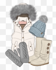 Winterwear Winterweatherart Sticker By Stacey4790 - Sketch Emoji,Emoji Hat And Gloves