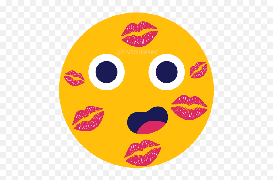 Sticker Maker - Emojis Cute,Lipstick Lips Emoji