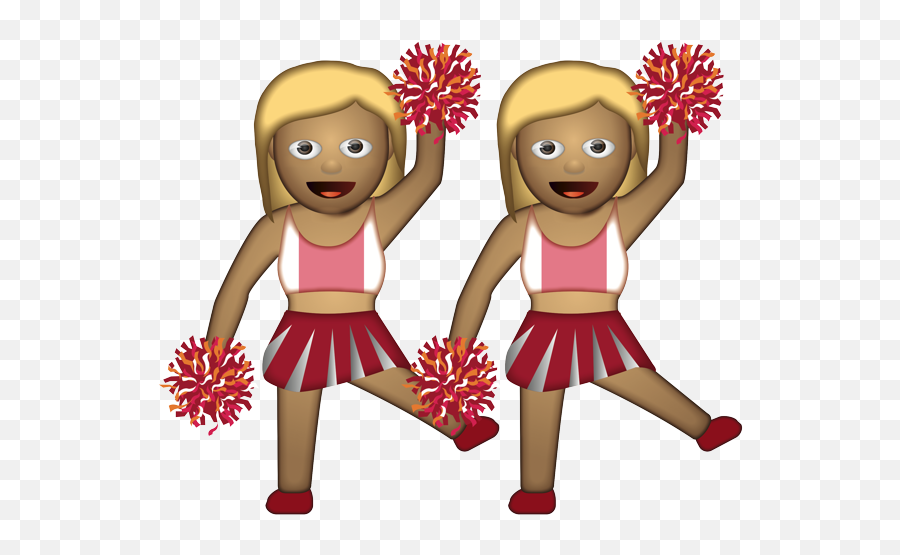Cheerleader Emoji,Cheer. Emoji