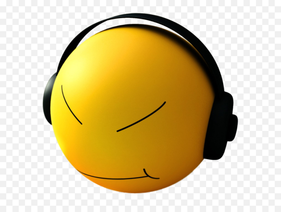 Headphone Smiley Psd Psd Free Download - Headphone Smiley Emoji,Headphones Emoticon