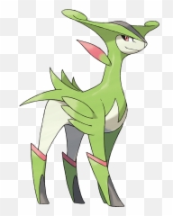 Virizion - Legendary Pokemon Virizion Emoji,Pixelmon Ruby Of Emotion