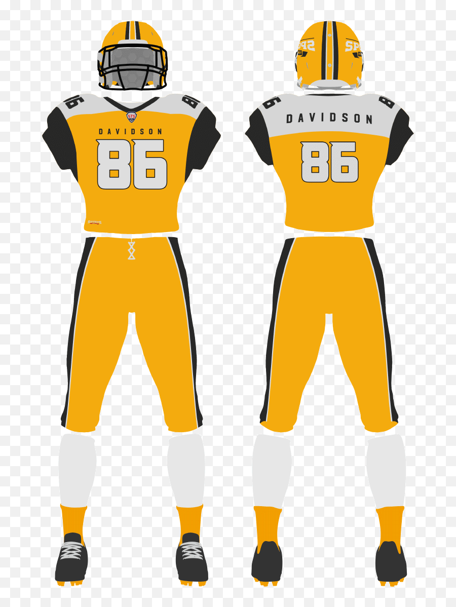 Touchdown Football Uniform Template - Football Uniform Template Emoji,American Football Emoji