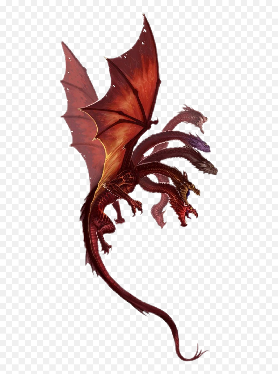 Hydra Sticker - Dragon Emoji,Hydra Emoji