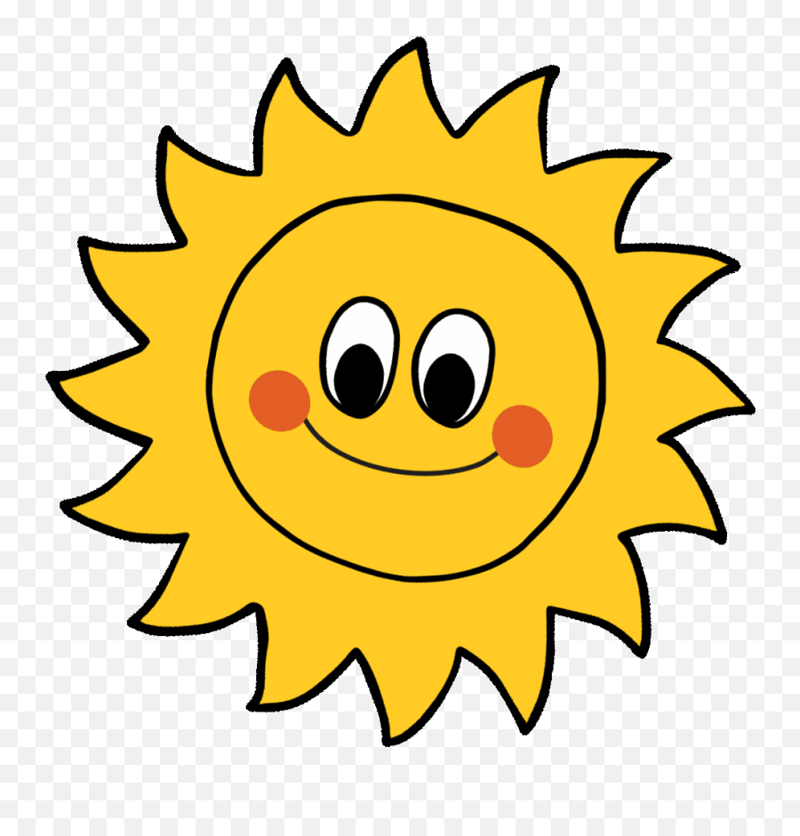 People U0026 Characters - Georgia Perry Studio Sun Clipart Free Emoji,Shaking Head Emoticon Gif