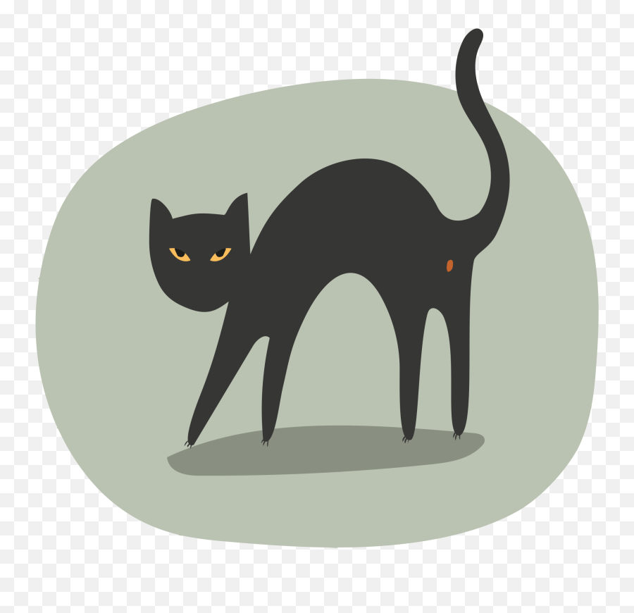 Cats Clipart Free Download Transparent Png Or Vector - Black Cat Emoji,Cheshire Cat Emoticon