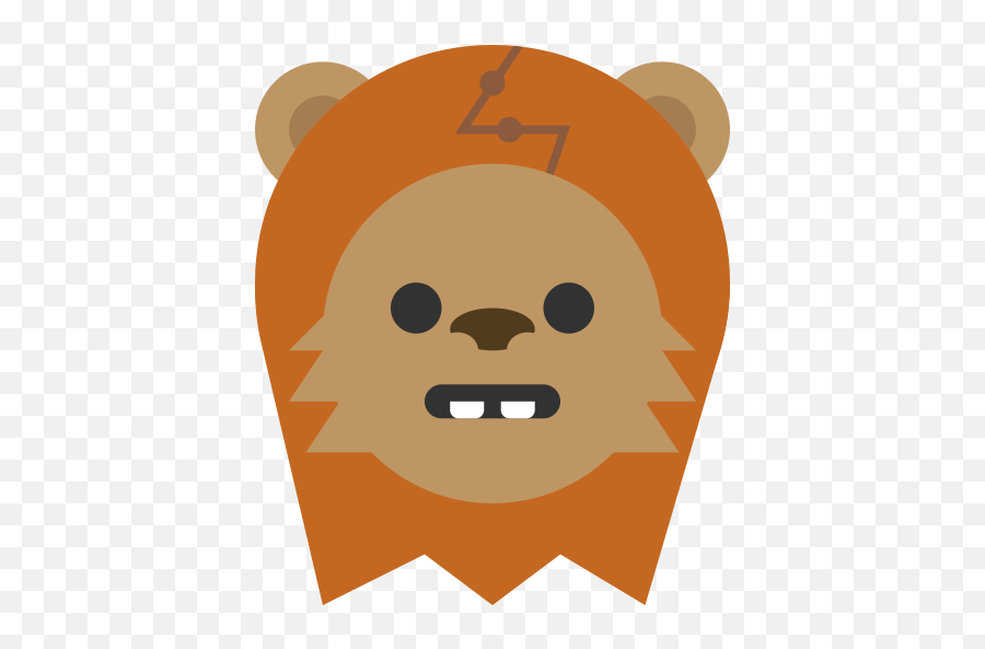 Ewok Icon - Ewok Icon Emoji,Jabba The Hutt Emoji