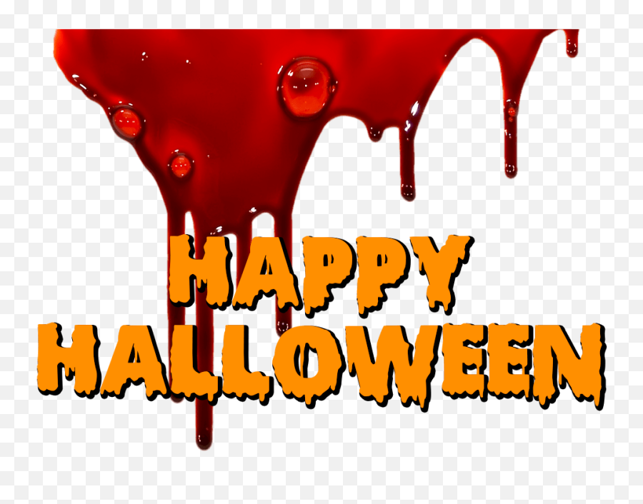 Another Bloody Happy Halloween Transparent Png - Stickpng Png Happy Halloween Emoji,Happy Halloween Text Emoticons