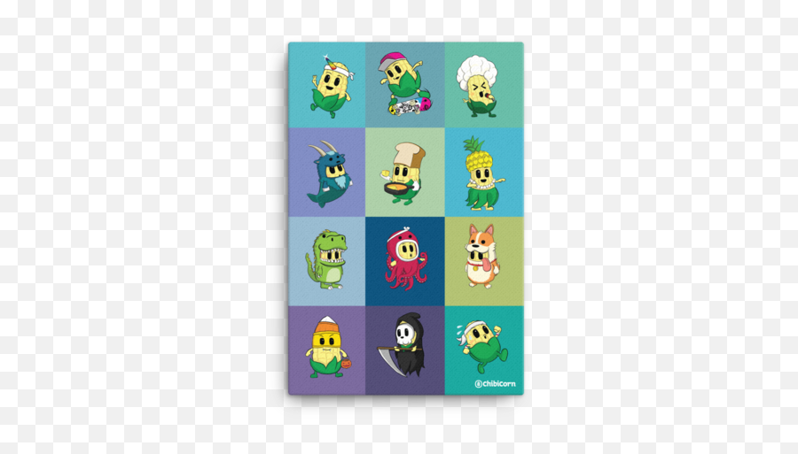 Wall Art - Fictional Character Emoji,Emoticon Wall Art