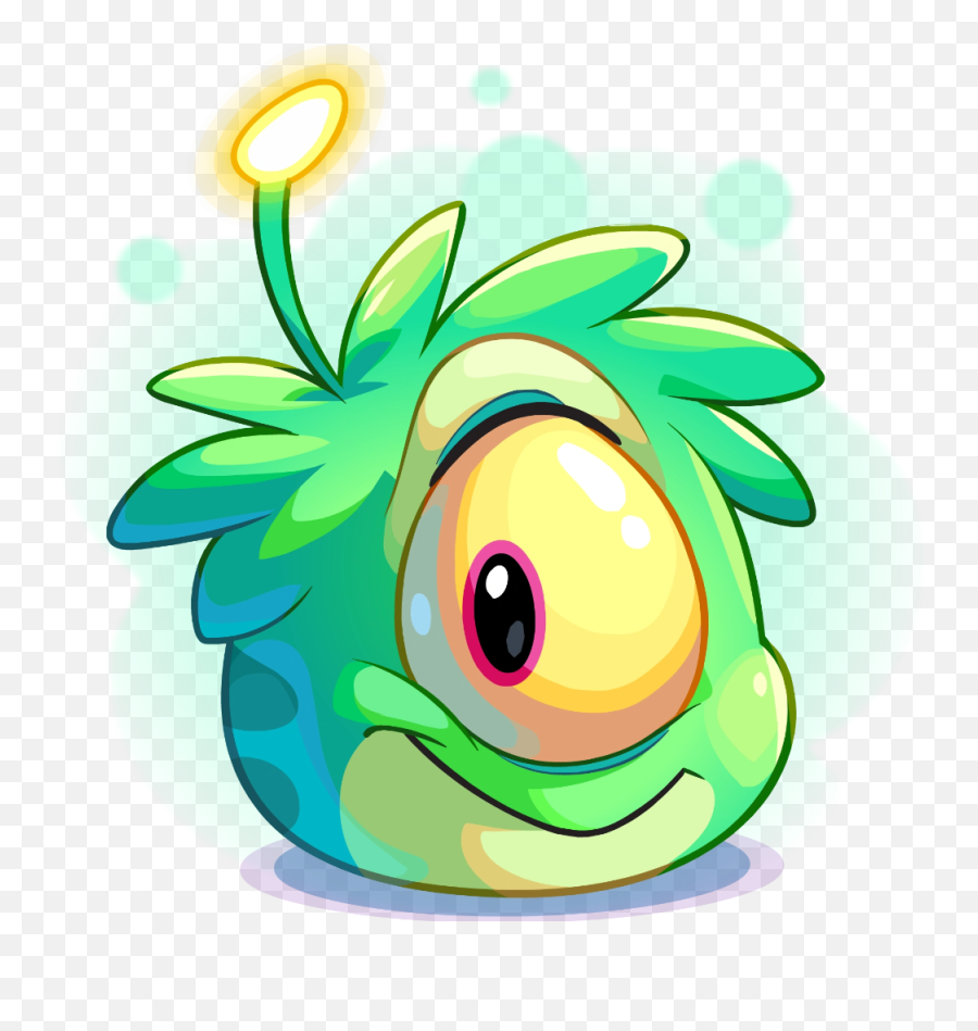 Club Penguin Alien Puffle - Club Penguin Best Puffles Emoji,Club Penguin Halloween Party 2015 Emoticon