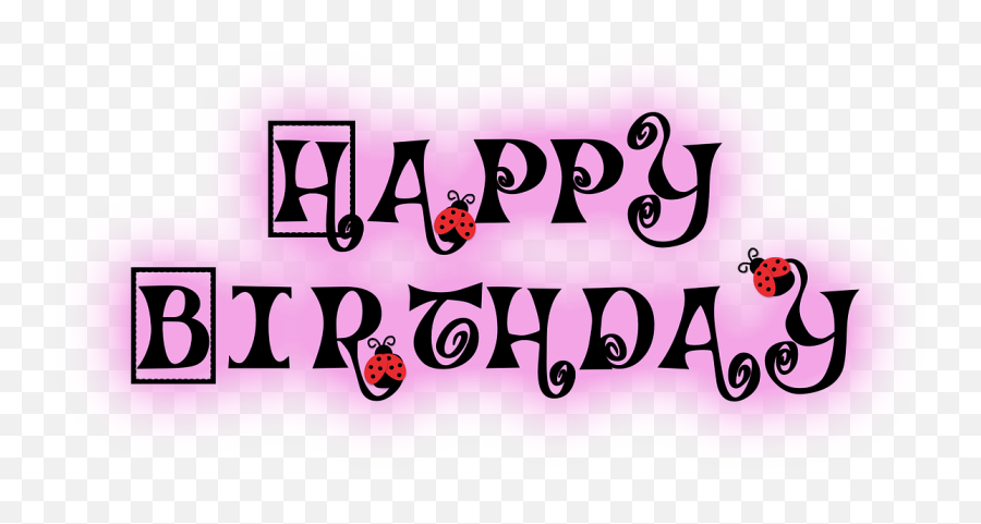 Happybirthdayladybugpolka Dotshappy Birthday - Free Happy Birthday De Ladybug Emoji,Poodle Happy Birthday Emoticon