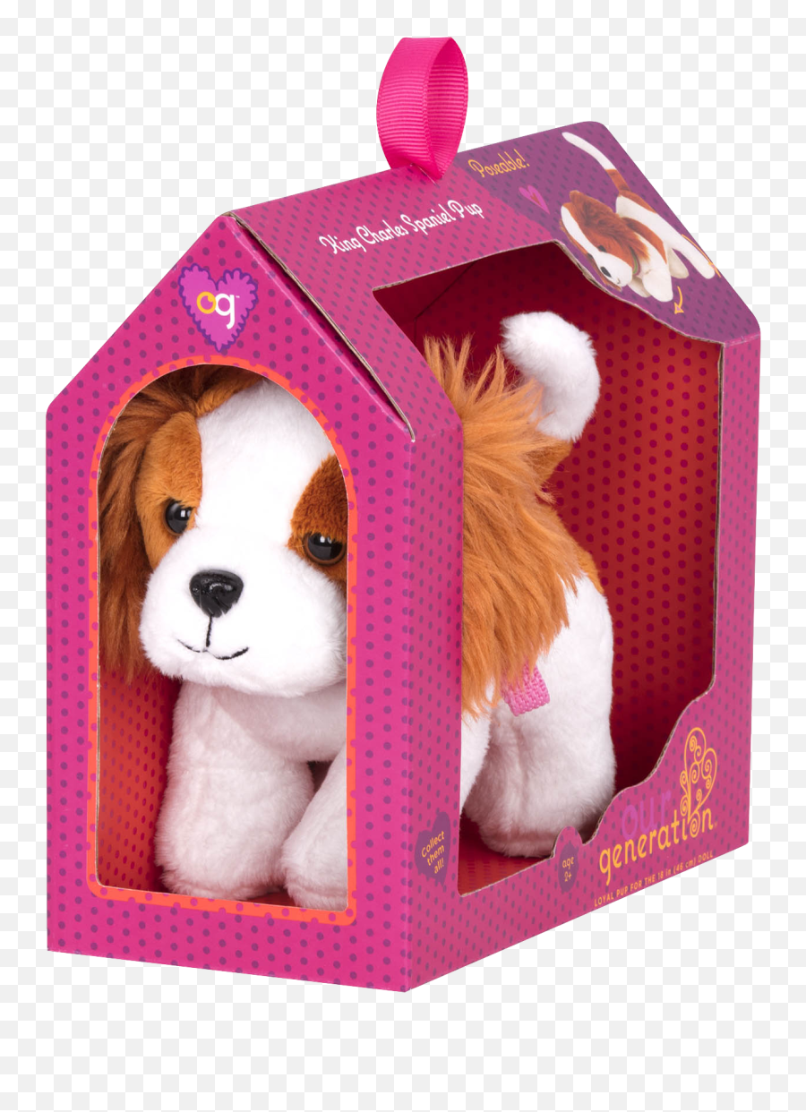 Poseable Our Generation Corgi Pup Toys - Our Generation King Charles Spaniel Pup Emoji,Chick Emoji Stuffed Animal