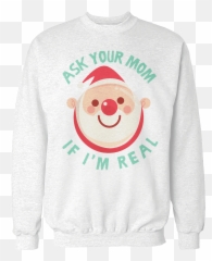 T - Long Sleeve Emoji,Merry Christmas Emoticon