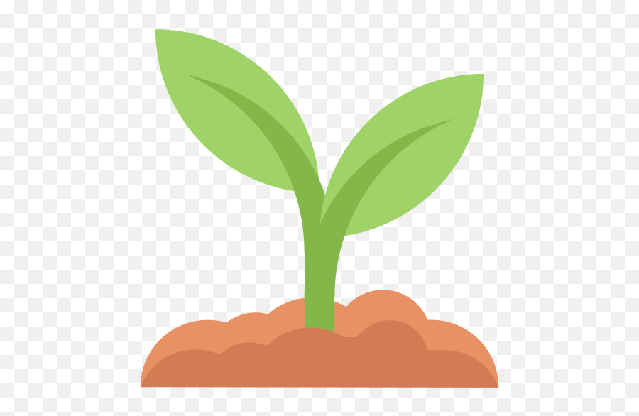 Plant Nature Leaves Leaf Dirt Earth Free Icon Of - Planta En Tierra Png Emoji,Seedling Emoticon