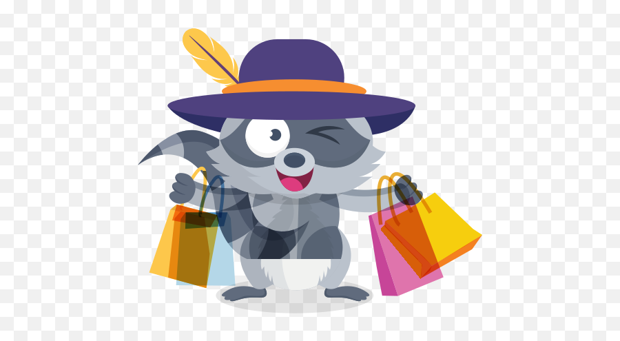 Stickers De Compras - Stickers De Comercio Y Compras Gratis Emoji,Emoticon Con Sombrero