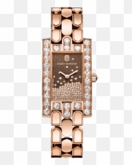 Avenue Classic Diamond Drops Harry Winston - Harry Winston Avenue Watch Emoji,Emotions Diamonds Idd