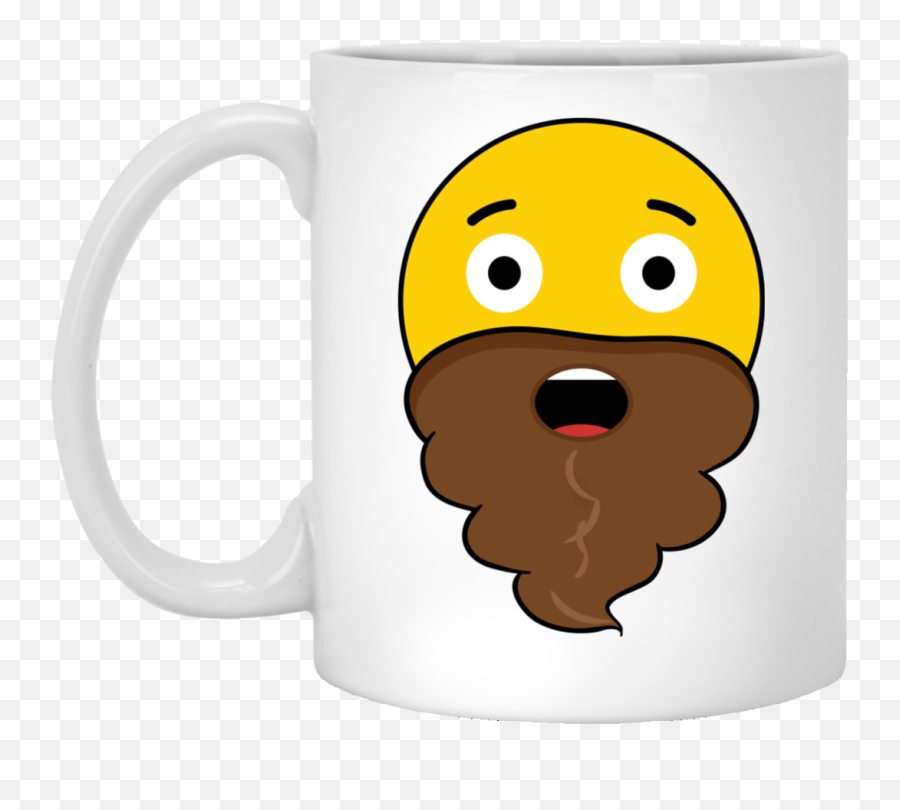 Emoji With Poop Beard Transparent - Money Smiley Face,Beard Emoji