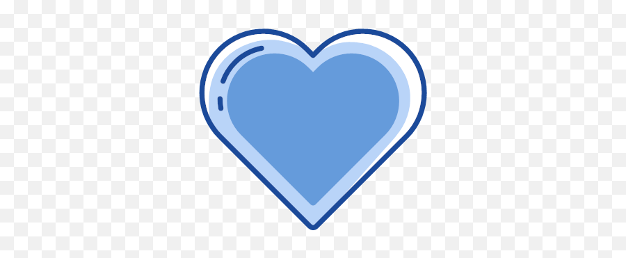 Like Love Reaction Icon - Instagram Ui Twotone Emoji,Blue Icon Emoji