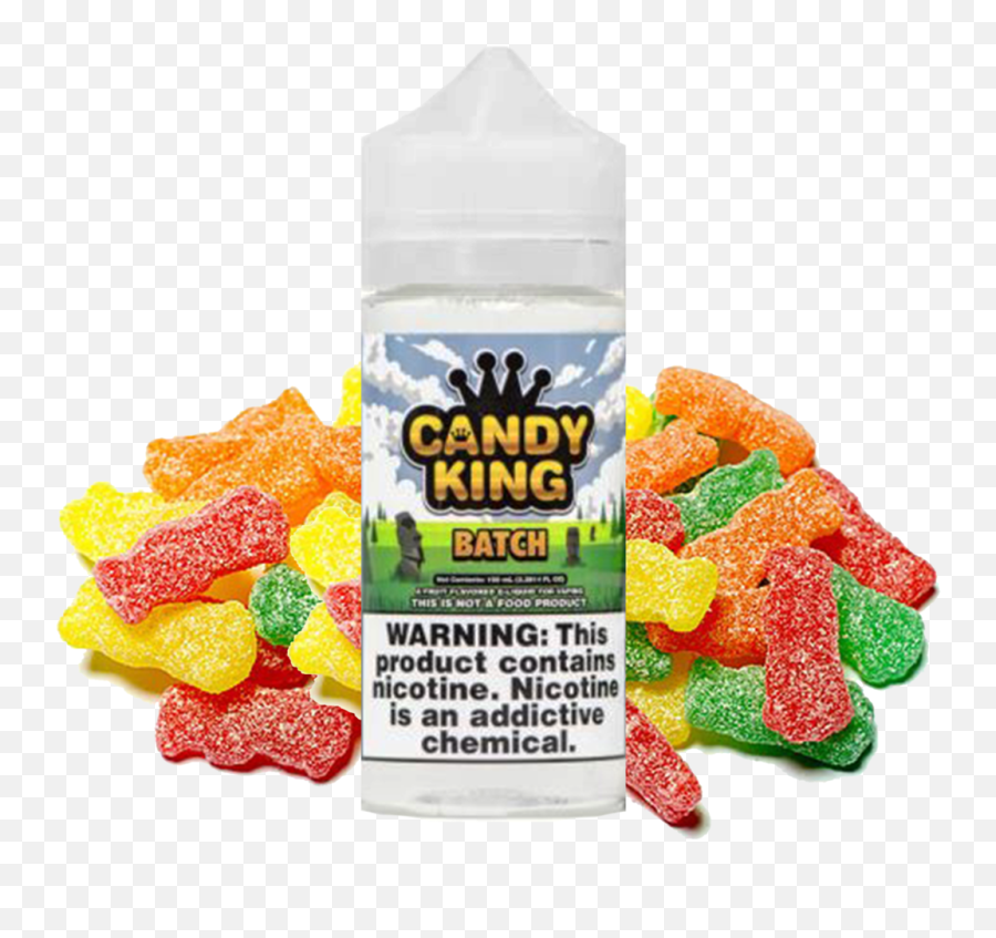 E - Candy King Batch Vape Juice Emoji,Emoji Liquids Peach Rings Vape Juice