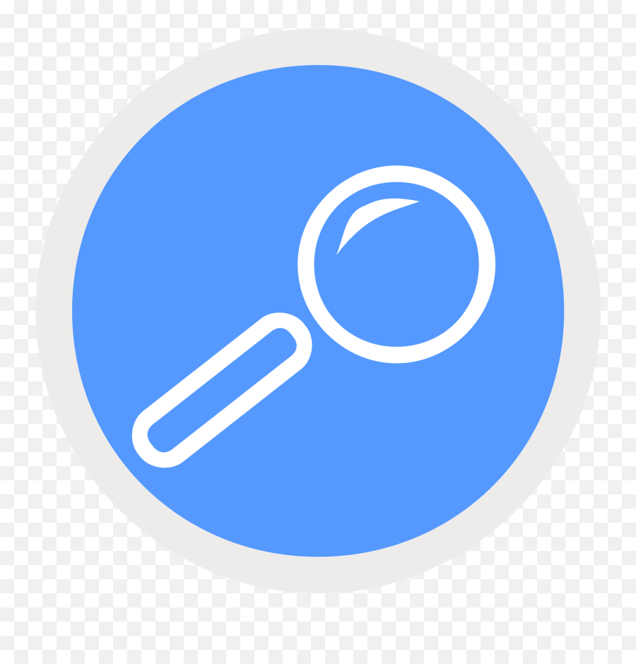 Magnifying Glass Icon 416036 - Free Icons Library Blue Magnifying Glass Icon Png Emoji,Magnifying Glass Eyes Emoji