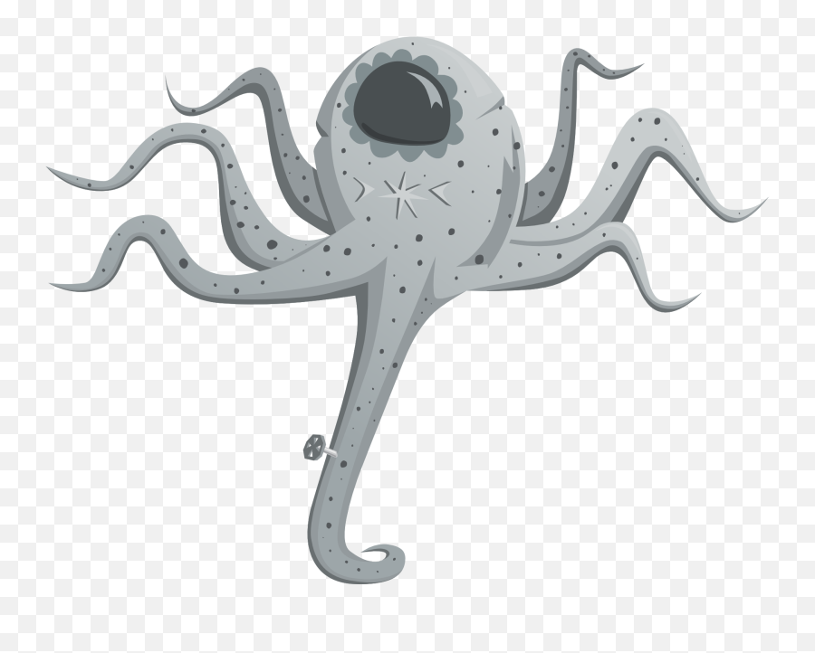 Very Beautiful Octopus Drawing - Alien Octopus Png Emoji,Octopus Emotions