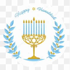 Schanukkah Stickers - Menorah Hanukkah Vector Emoji,Hannukah Emoji