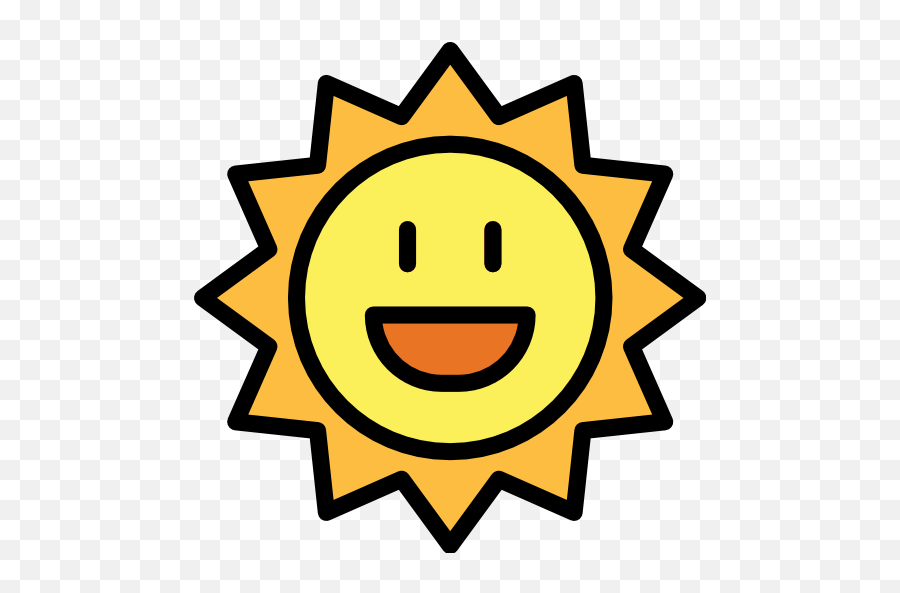 Free Icon Sunny Emoji,Sunny Day Emoticon