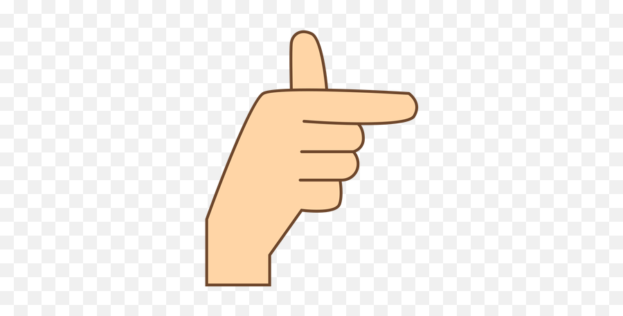 Hand Finger T Letter T Flat Transparent Png U0026 Svg Vector Emoji,Finger Point Png Emoji