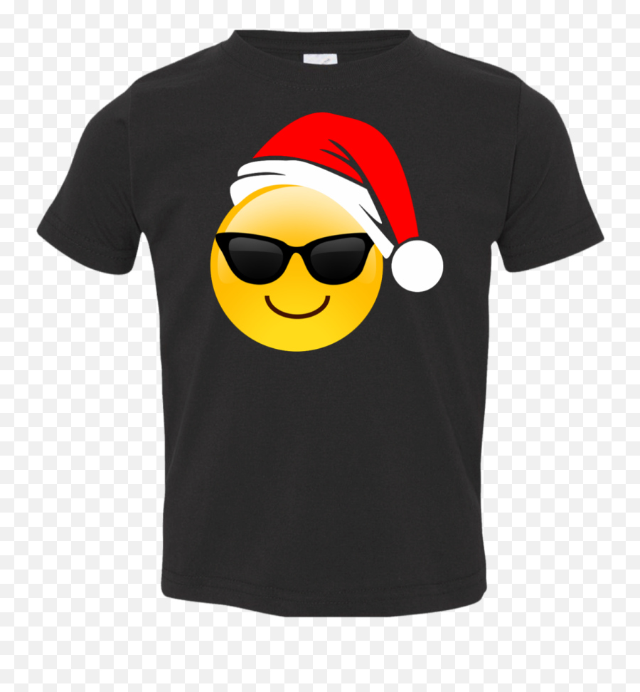 Emoji Christmas Shirt Cool Sunglasses - Happy,Grinch Emoticon