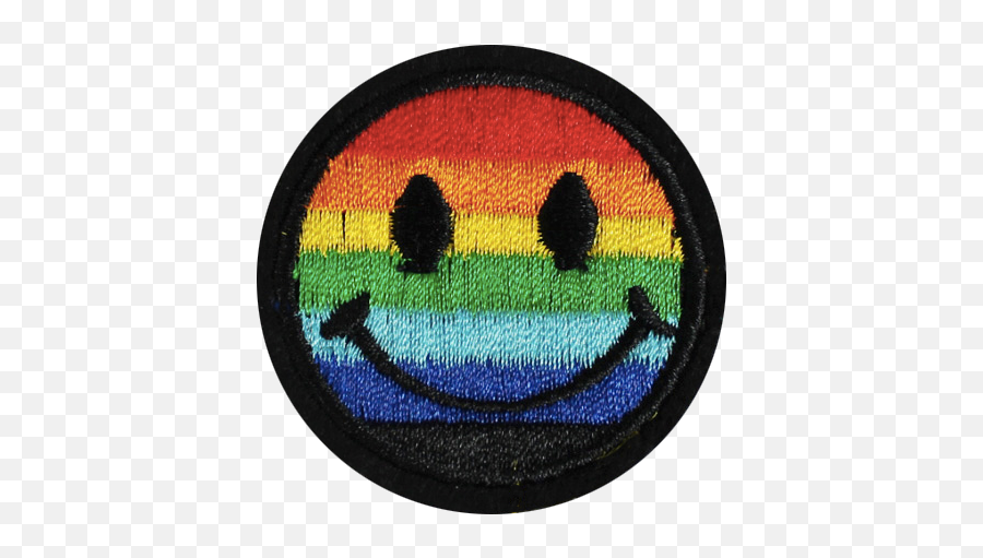 Rainbow Smiley Face - Happy Emoji,D: Emoticon
