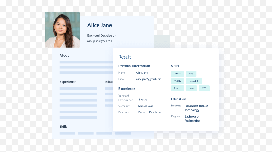 Resume Parser U2013 Ai Recruitment Software Skillate Emoji,Resume Emoji